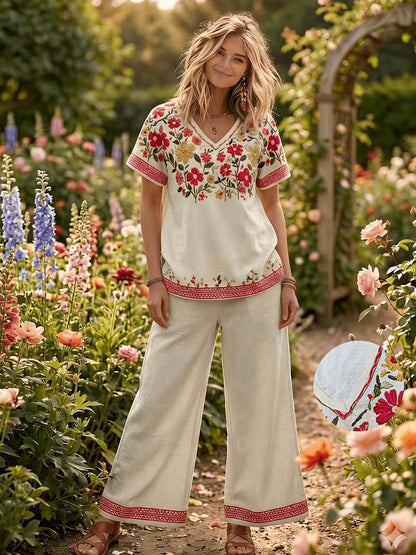 Boho Floral Vacation Set
