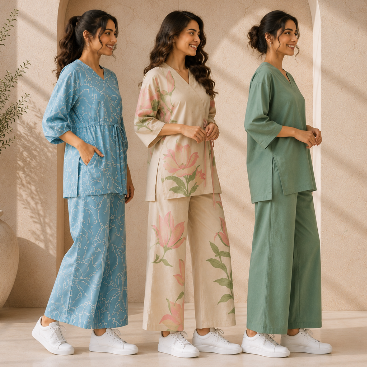 3 Women's Airport Style Co-Ord Set ( A8 )