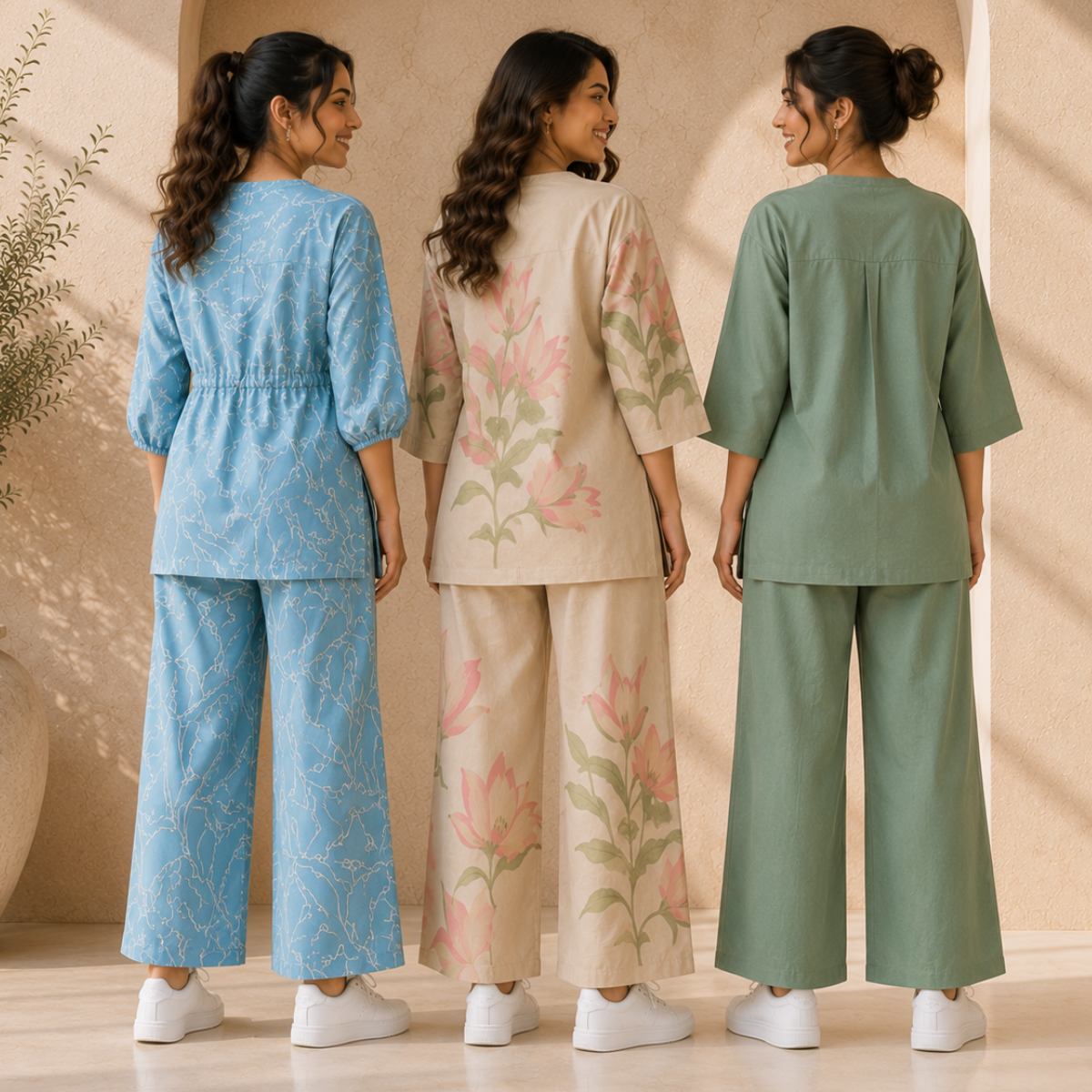 3 Women's Airport Style Co-Ord Set ( A8 )
